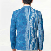 Hawaii Prince Kuhio Blazer Blue Hawaiian Lau Maia With Leis LT05 - Polynesian Pride