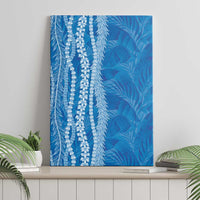 Hawaii Prince Kuhio Canvas Wall Art Blue Hawaiian Lau Maia With Leis LT05 - Polynesian Pride