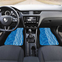 Hawaii Prince Kuhio Car Mats Blue Hawaiian Lau Maia With Leis