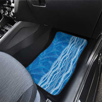 Hawaii Prince Kuhio Car Mats Blue Hawaiian Lau Maia With Leis