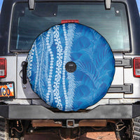 Hawaii Prince Kuhio Spare Tire Cover Blue Hawaiian Lau Maia With Leis LT05 Blue - Polynesian Pride