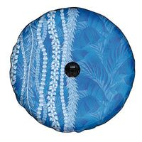 Hawaii Prince Kuhio Spare Tire Cover Blue Hawaiian Lau Maia With Leis LT05 - Polynesian Pride