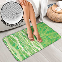Hawaii Prince Kuhio Bathroom Set Lime Green Hawaiian Lau Maia With Leis LT05 - Polynesian Pride