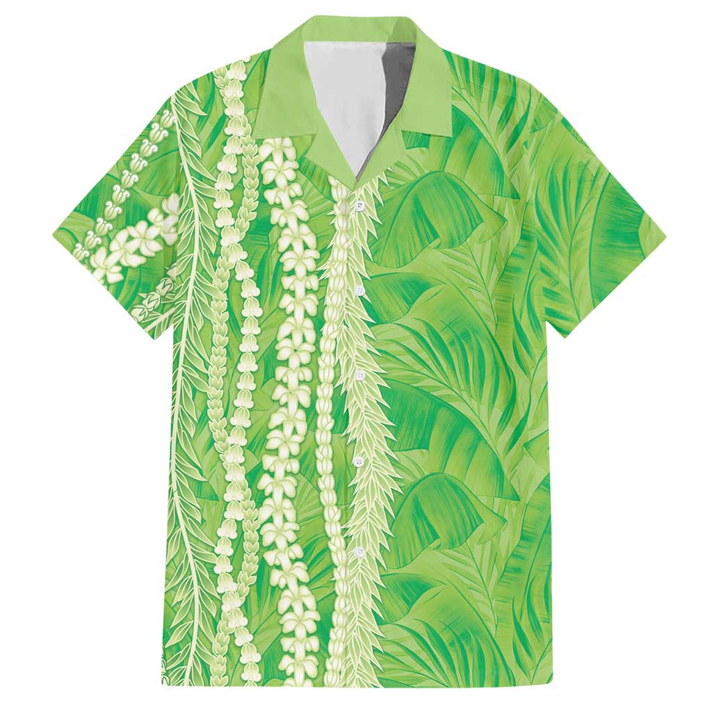 Hawaii Prince Kuhio Hawaiian Shirt Lime Green Hawaiian Lau Maia With Leis