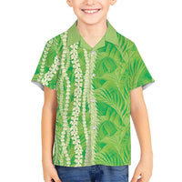 Hawaii Prince Kuhio Hawaiian Shirt Lime Green Hawaiian Lau Maia With Leis