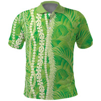 Hawaii Prince Kuhio Polo Shirt Lime Green Hawaiian Lau Maia With Leis