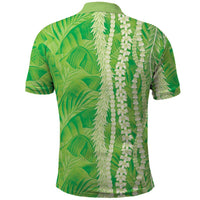 Hawaii Prince Kuhio Polo Shirt Lime Green Hawaiian Lau Maia With Leis