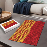 Hawaii Prince Kuhio Puzzle Red Hawaiian Lau Maia With Leis LT05 - Polynesian Pride