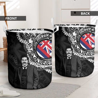Hawaii Prince Kuhio Laundry Basket Hawaiian Maile Lei LT05 - Polynesian Pride