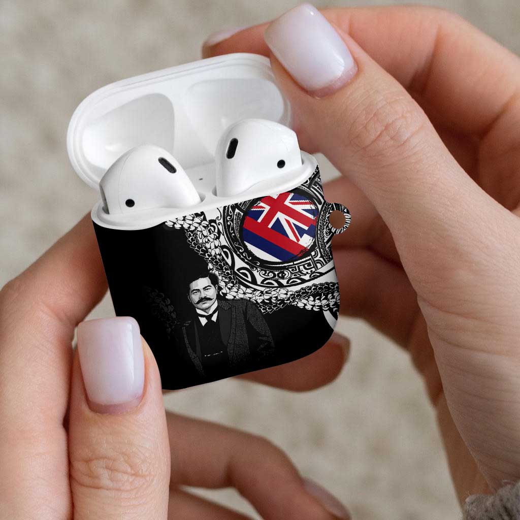 Hawaii Prince Kuhio AirPods Case Hawaiian Maile Lei