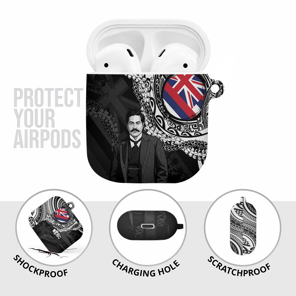 Hawaii Prince Kuhio AirPods Case Hawaiian Maile Lei