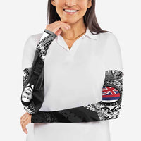 Personalised Hawaii Prince Kuhio Arm Sleeves Hawaiian Maile Lei LT05 - Polynesian Pride