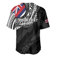 Personalised Hawaii Prince Kuhio Baseball Jersey Hawaiian Maile Lei LT05 - Polynesian Pride