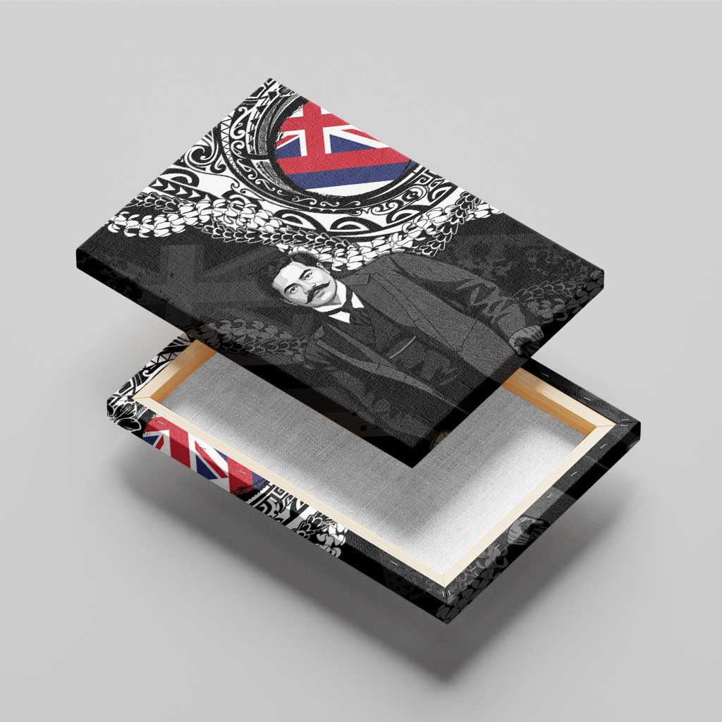 Hawaii Prince Kuhio Canvas Wall Art Hawaiian Maile Lei LT05 - Polynesian Pride