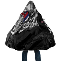 Personalised Hawaii Prince Kuhio Cloak Hawaiian Maile Lei LT05 Unisex Black - Polynesian Pride