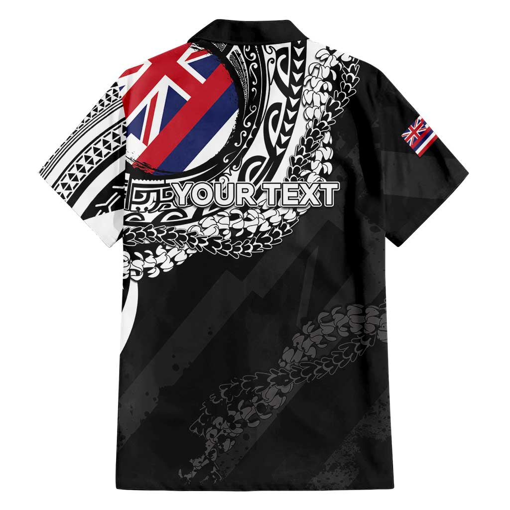 Personalised Hawaii Prince Kuhio Family Matching Tank Maxi Dress and Hawaiian Shirt Hawaiian Maile Lei