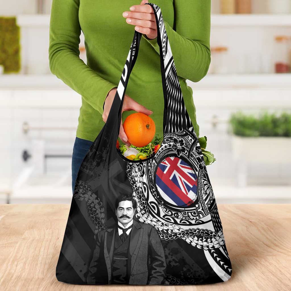 Hawaii Prince Kuhio Grocery Bag Hawaiian Maile Lei LT05 - Polynesian Pride