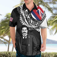 Personalised Hawaii Prince Kuhio Hawaiian Shirt Hawaiian Maile Lei LT05 - Polynesian Pride