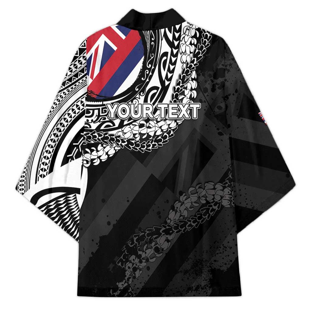 Personalised Hawaii Prince Kuhio Kimono Hawaiian Maile Lei LT05 - Polynesian Pride