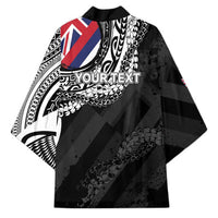 Personalised Hawaii Prince Kuhio Kimono Hawaiian Maile Lei LT05 - Polynesian Pride