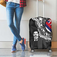 Hawaii Prince Kuhio Luggage Cover Hawaiian Maile Lei LT05 - Polynesian Pride
