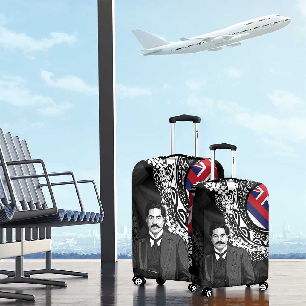 Hawaii Prince Kuhio Luggage Cover Hawaiian Maile Lei LT05 - Polynesian Pride