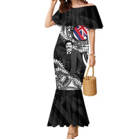 Personalised Hawaii Prince Kuhio Mermaid Dress Hawaiian Maile Lei