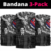 Hawaii Prince Kuhio Neck Gaiter Hawaiian Maile Lei