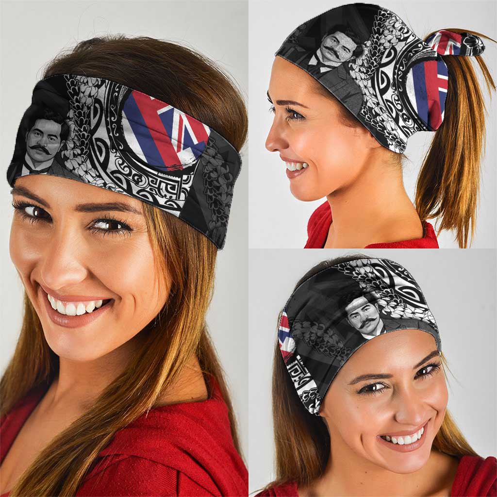 Hawaii Prince Kuhio Neck Gaiter Hawaiian Maile Lei