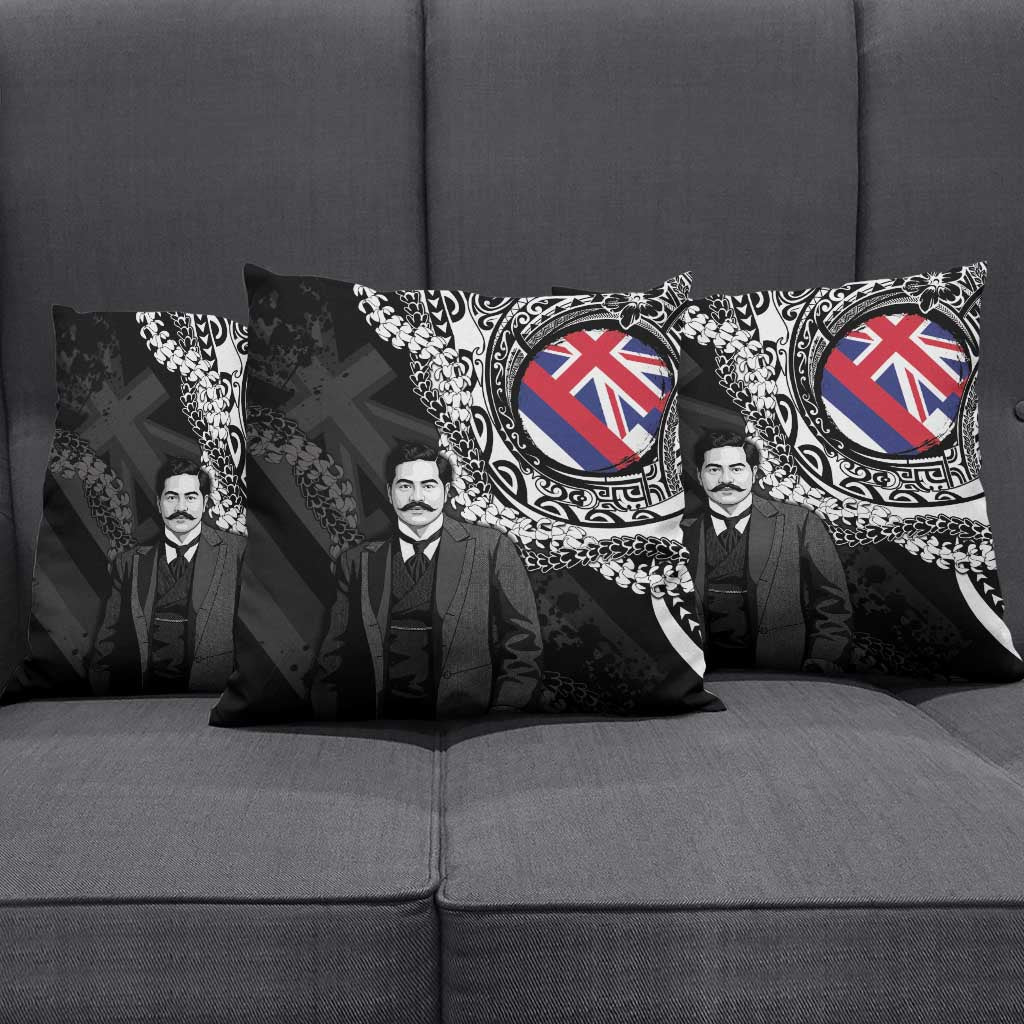 Hawaii Prince Kuhio Pillow Cover Hawaiian Maile Lei LT05 - Polynesian Pride