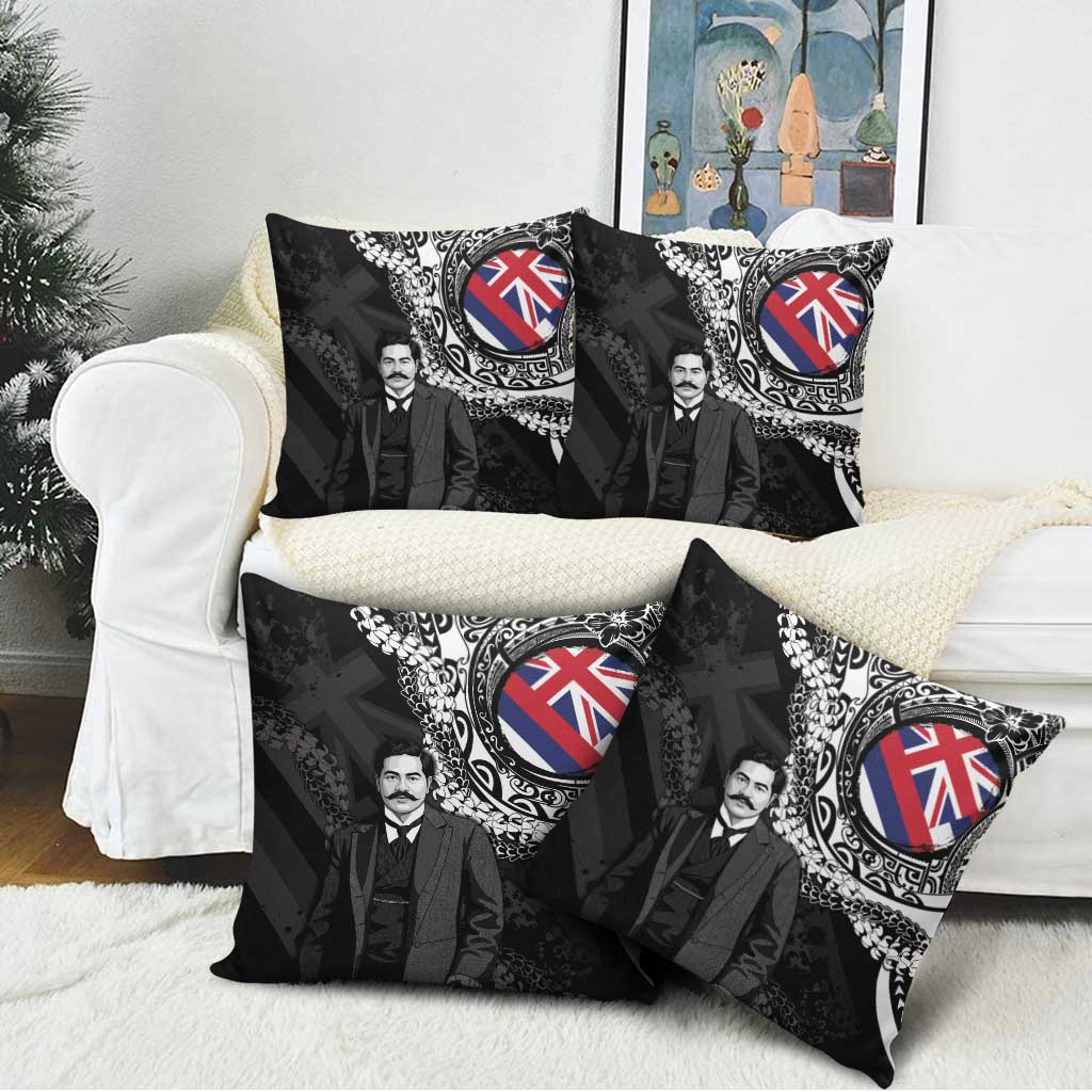 Hawaii Prince Kuhio Pillow Cover Hawaiian Maile Lei LT05 - Polynesian Pride