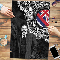 Hawaii Prince Kuhio Puzzle Hawaiian Maile Lei LT05 Black - Polynesian Pride