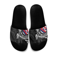 Hawaii Prince Kuhio Slide Sandals Hawaiian Maile Lei