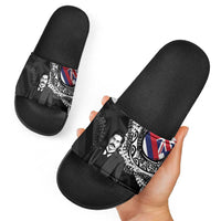 Hawaii Prince Kuhio Slide Sandals Hawaiian Maile Lei