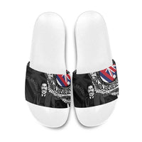 Hawaii Prince Kuhio Slide Sandals Hawaiian Maile Lei