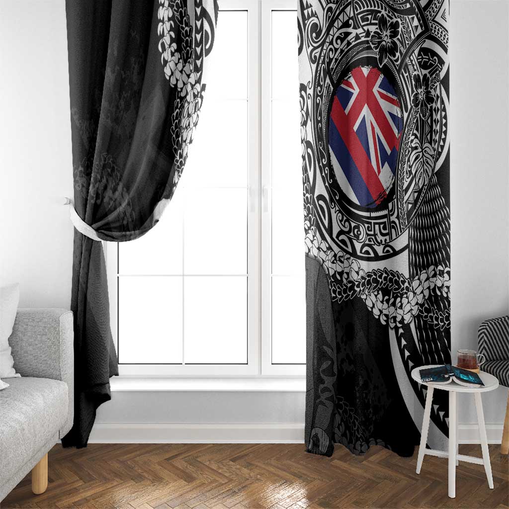 Hawaii Prince Kuhio Window Curtain Hawaiian Maile Lei LT05 - Polynesian Pride