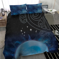 New Zealand Matariki Bedding Set Pleiades Star Cluster Blue Galaxy LT05 - Polynesian Pride