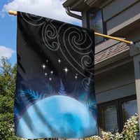 New Zealand Matariki Garden Flag Pleiades Star Cluster Blue Galaxy