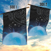 New Zealand Matariki Garden Flag Pleiades Star Cluster Blue Galaxy