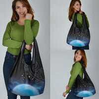New Zealand Matariki Grocery Bag Pleiades Star Cluster Blue Galaxy LT05 - Polynesian Pride