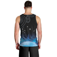 New Zealand Matariki Men Tank Top Pleiades Star Cluster Blue Galaxy LT05 - Polynesian Pride
