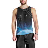 New Zealand Matariki Men Tank Top Pleiades Star Cluster Blue Galaxy LT05 - Polynesian Pride