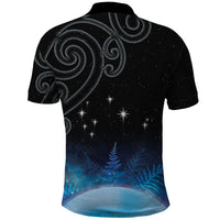 New Zealand Matariki Polo Shirt Pleiades Star Cluster Blue Galaxy LT05 - Polynesian Pride