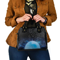 New Zealand Matariki Shoulder Handbag Pleiades Star Cluster Blue Galaxy LT05 - Polynesian Pride