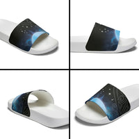 New Zealand Matariki Slide Sandals Pleiades Star Cluster Blue Galaxy LT05 - Polynesian Pride