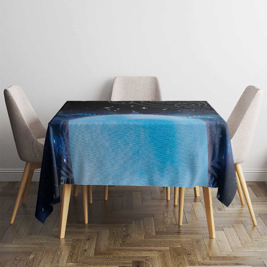 New Zealand Matariki Tablecloth Pleiades Star Cluster Blue Galaxy LT05 - Polynesian Pride