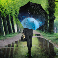 New Zealand Matariki Umbrella Pleiades Star Cluster Blue Galaxy LT05 - Polynesian Pride