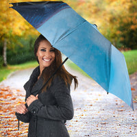 New Zealand Matariki Umbrella Pleiades Star Cluster Blue Galaxy LT05 - Polynesian Pride