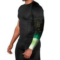 New Zealand Matariki Arm Sleeves Pleiades Star Cluster Green Galaxy LT05 - Polynesian Pride