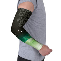 New Zealand Matariki Arm Sleeves Pleiades Star Cluster Green Galaxy LT05 - Polynesian Pride